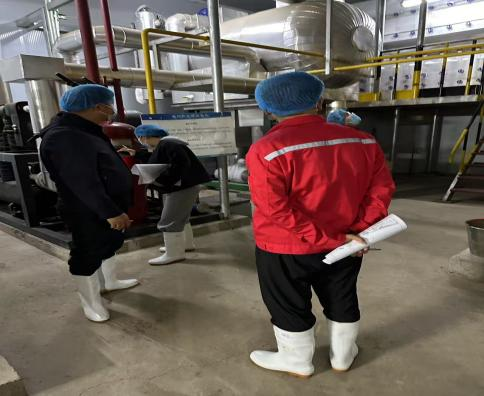 濱州市安全評價中心專家組對健達分公司進行設(shè)備驗收