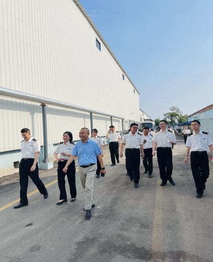 健達(dá)公司為濱州海關(guān)新關(guān)員開展參觀培訓(xùn)活動